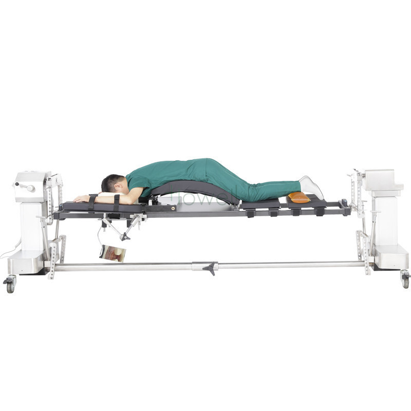 Stół Wilson Frame z podwójną kolumną Stół Wilson do operacji kręgosłupa z płaskim blatem - Howell