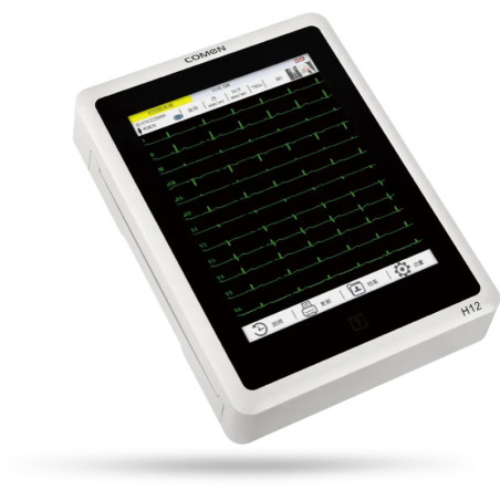 Aparat EKG (elektrokardiogram) 12-kanałowy H12 - Comen